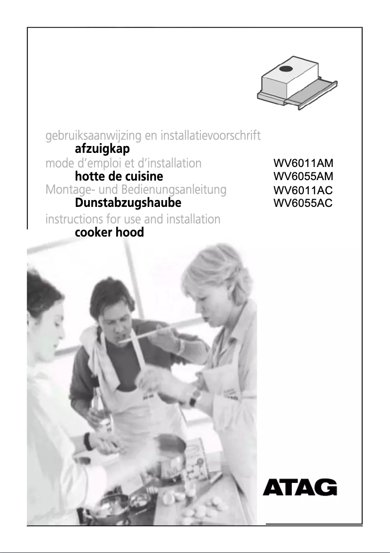 Image de la première page du manuel de l'appareil WV6055A