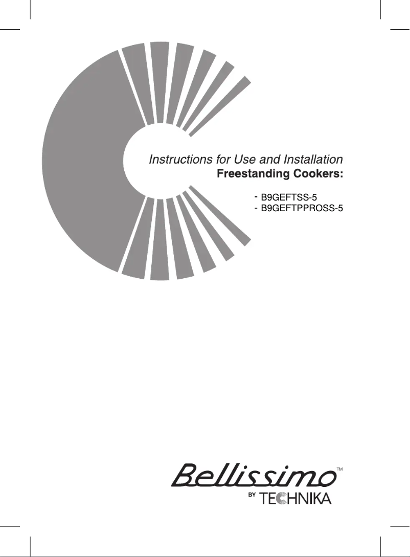 Image de la première page du manuel de l'appareil B9GEFTSS-5