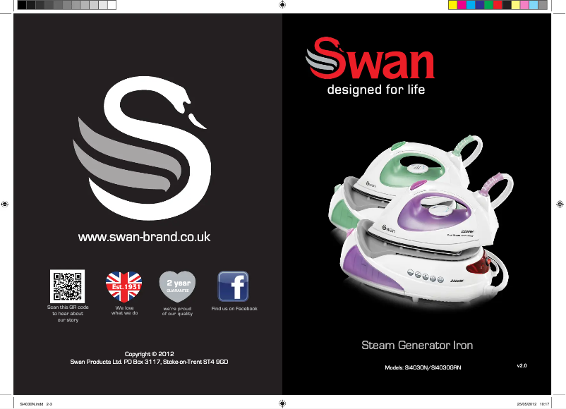 Page 1 de la notice Manuel utilisateur Swan SI4030GRN