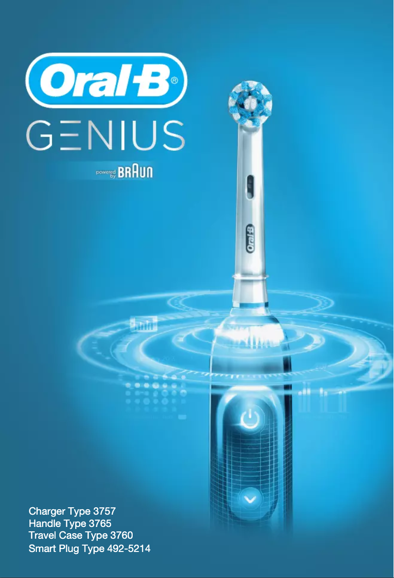 Page 1 de la notice Manuel utilisateur Oral-B Genius 10200W
