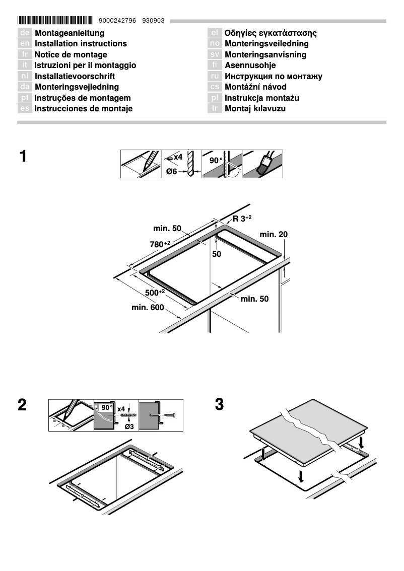Page n°1 - Manuel utilisateur Neff TD 1383 N