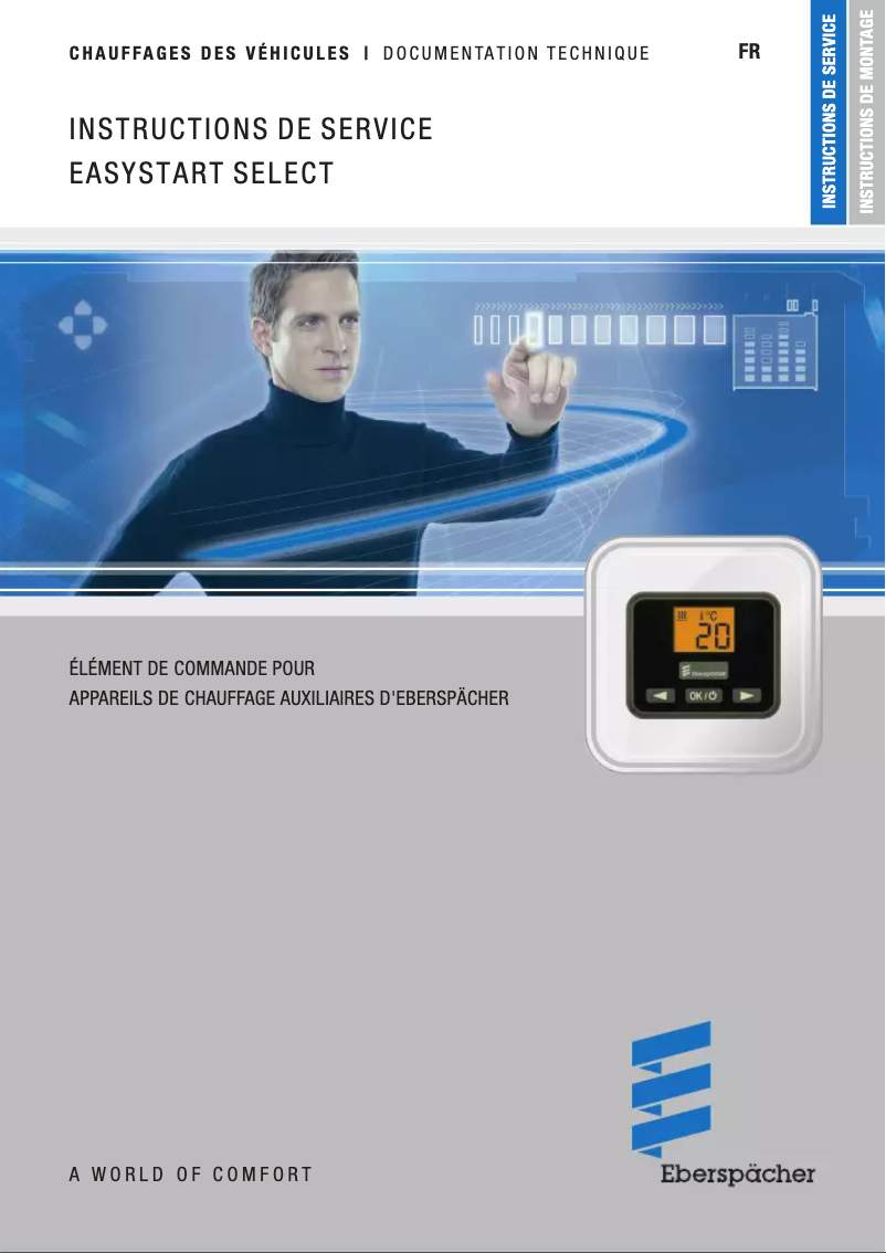 Page 1 de la notice Manuel utilisateur Eberspacher EasyStart Select