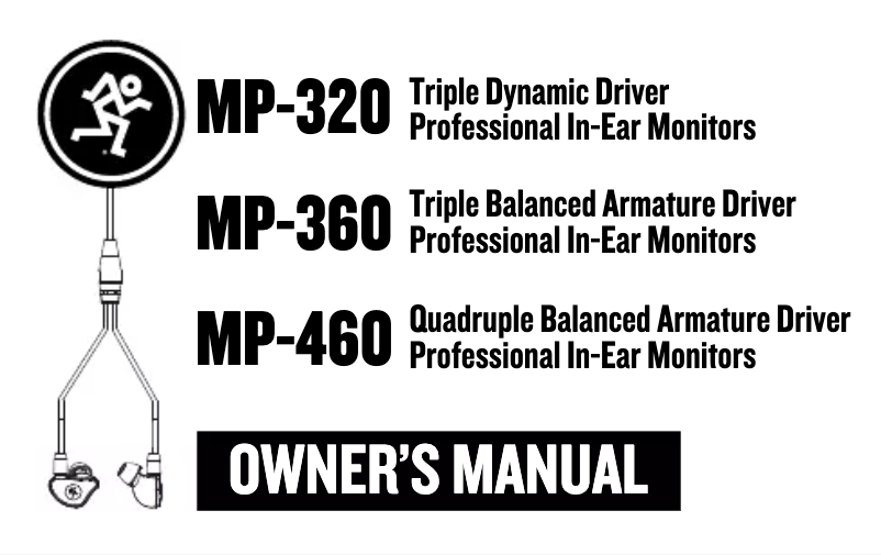 Image de la première page du manuel de l'appareil MP-460