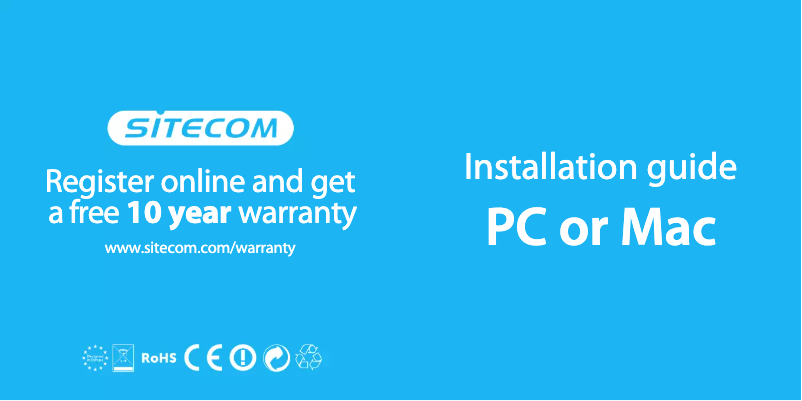 Page n°1 - Manuel utilisateur Sitecom LN-555FR