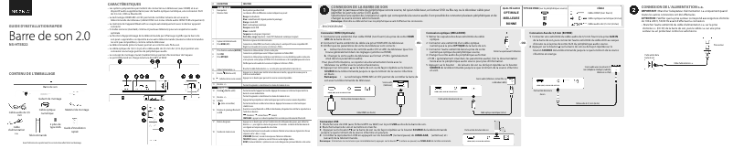 Page n°1 - Guide de démarrage rapide Insignia NS-HTSB22