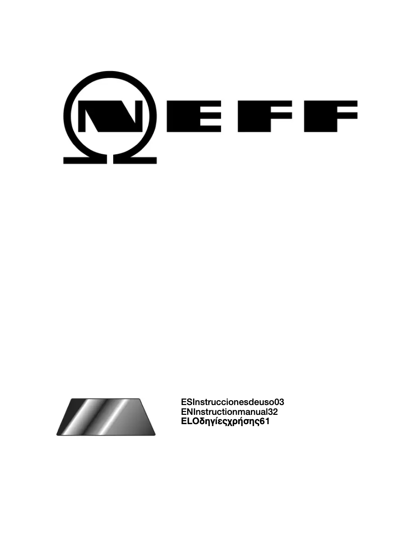 Page n°1 - Mode d'emploi Neff T43R10N0