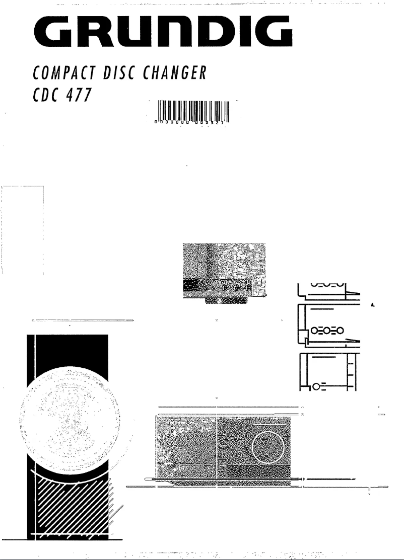 Page n°1 - Manuel utilisateur Grundig CDC477