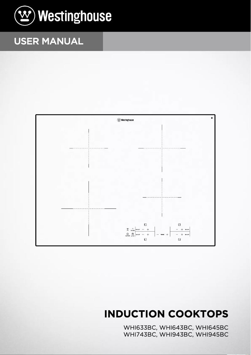 Image de la première page du manuel de l'appareil WHI743BC