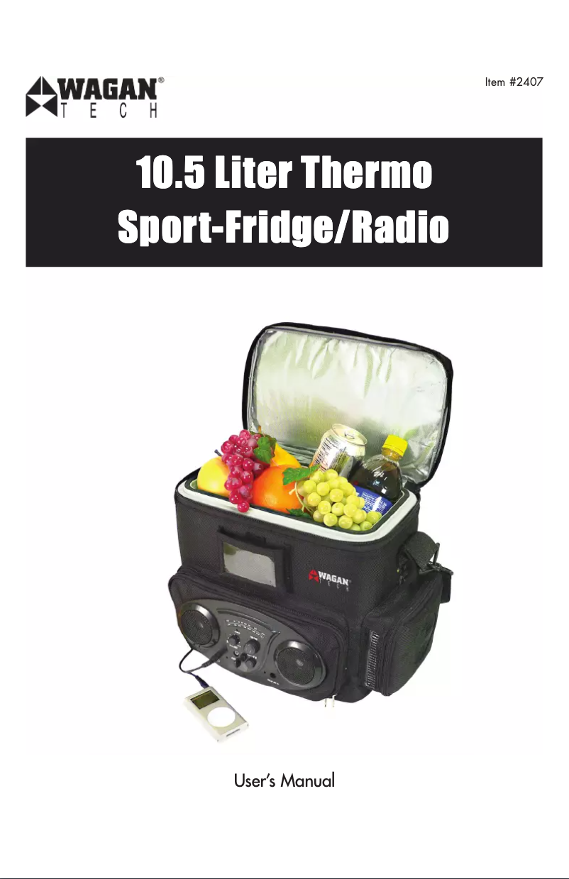 Página 1 del manual Manual de usuario WAGAN 2407