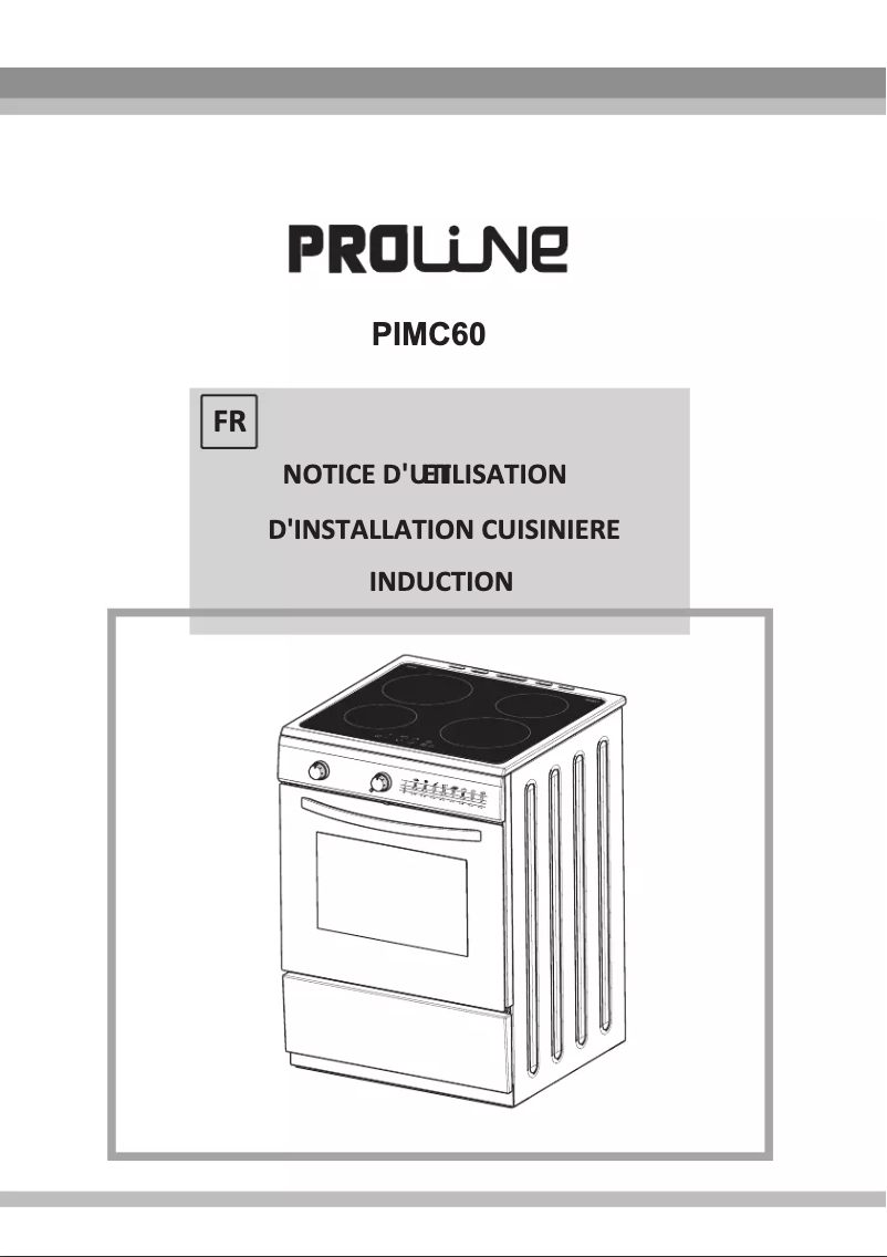 Page n°1 - Manuel utilisateur Proline PIMC 60