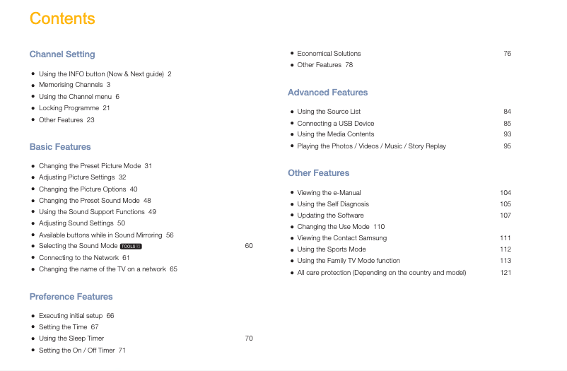 Page n°1 - Manuel utilisateur Samsung UA32J4005DK