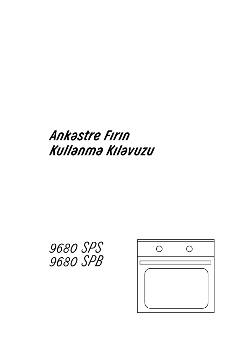 Page 1 de la notice Manuel utilisateur Arçelik 9680 SPB