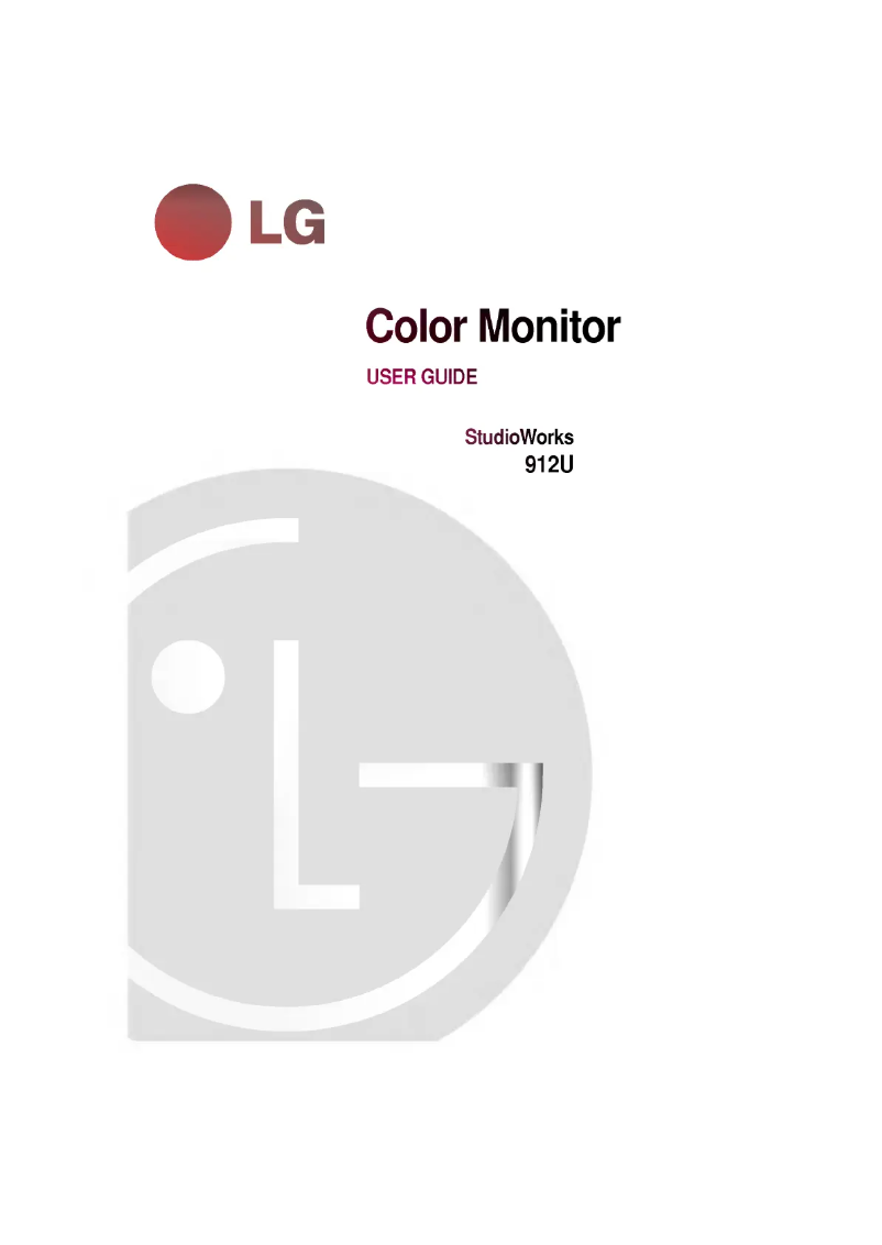 Página 1 del manual Manual de usuario LG SB912