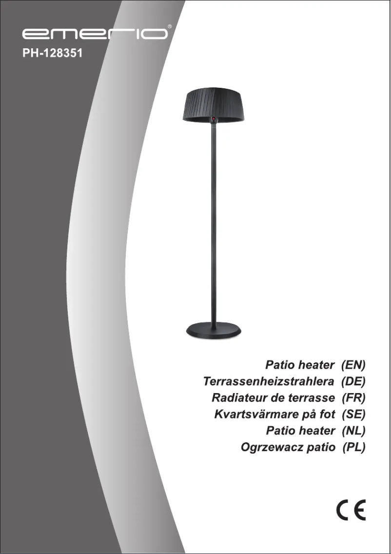 Page 1 de la notice Manuel utilisateur Emerio PH-128351