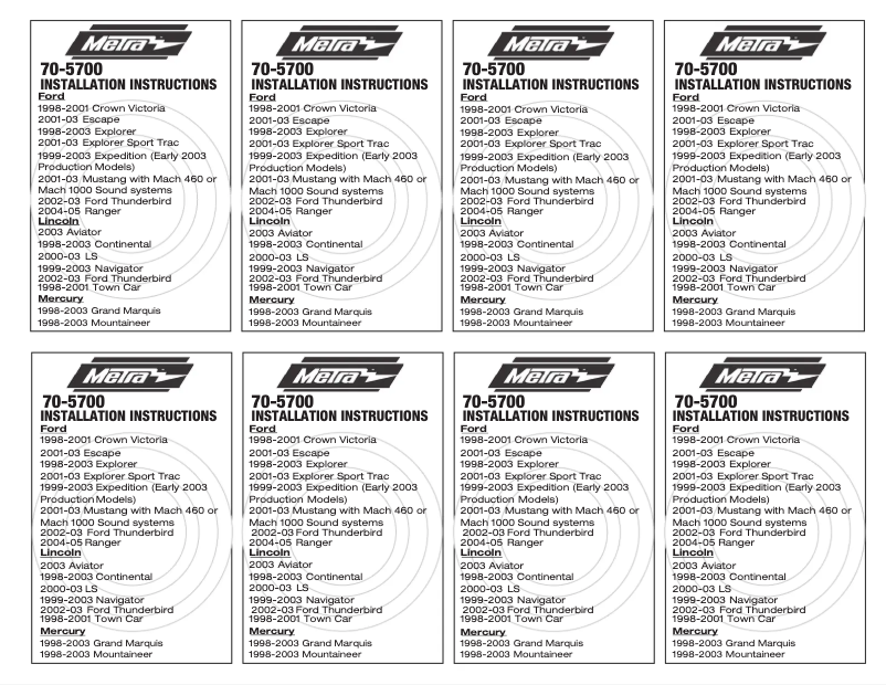 Image de la première page du manuel de l'appareil 70-5700