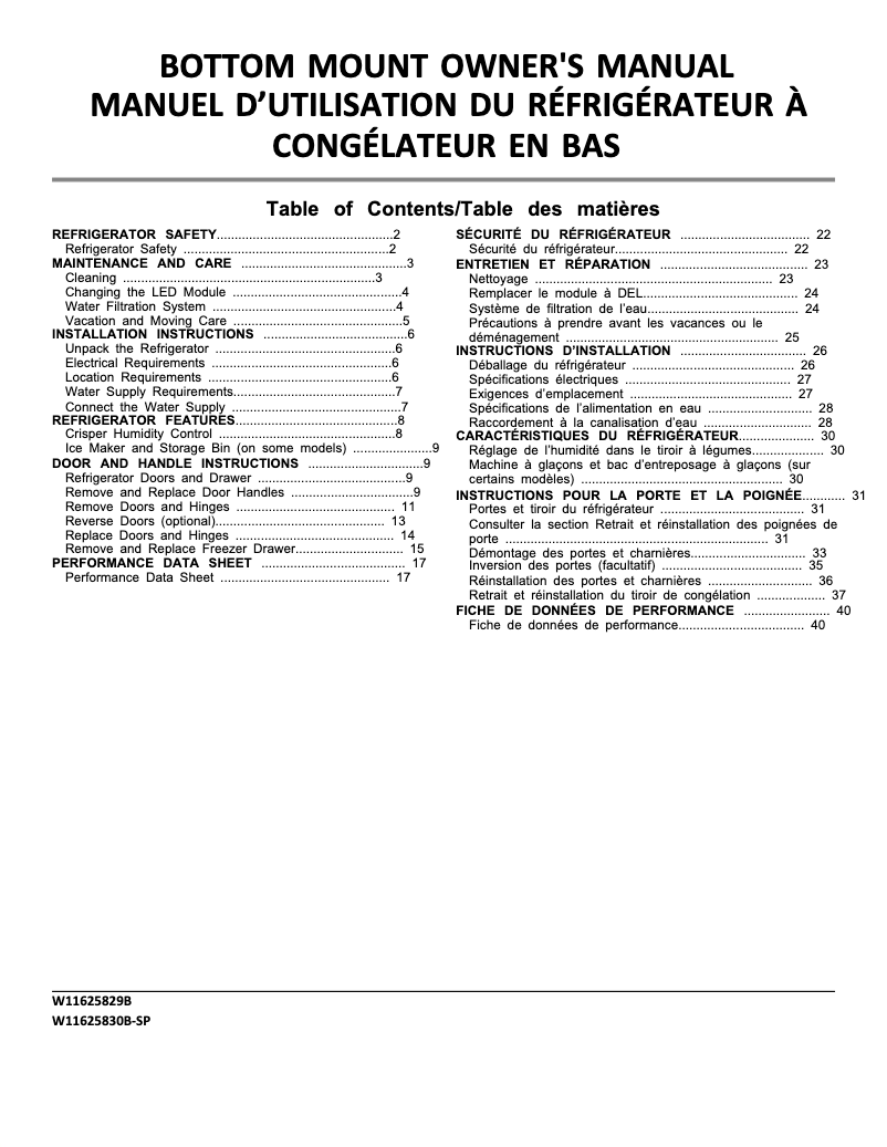 Image de la première page du manuel de l'appareil ABB2224BRM
