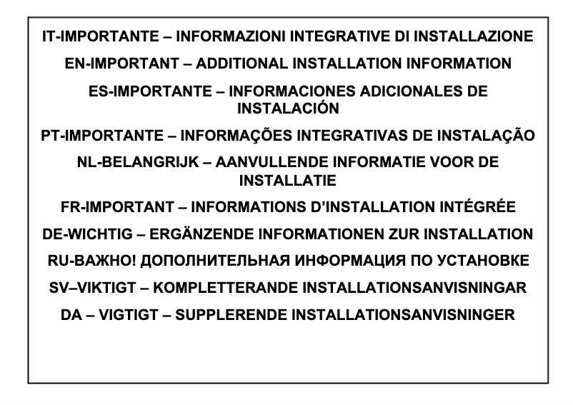 Page 1 de la notice Manuel utilisateur Smeg STO905-1