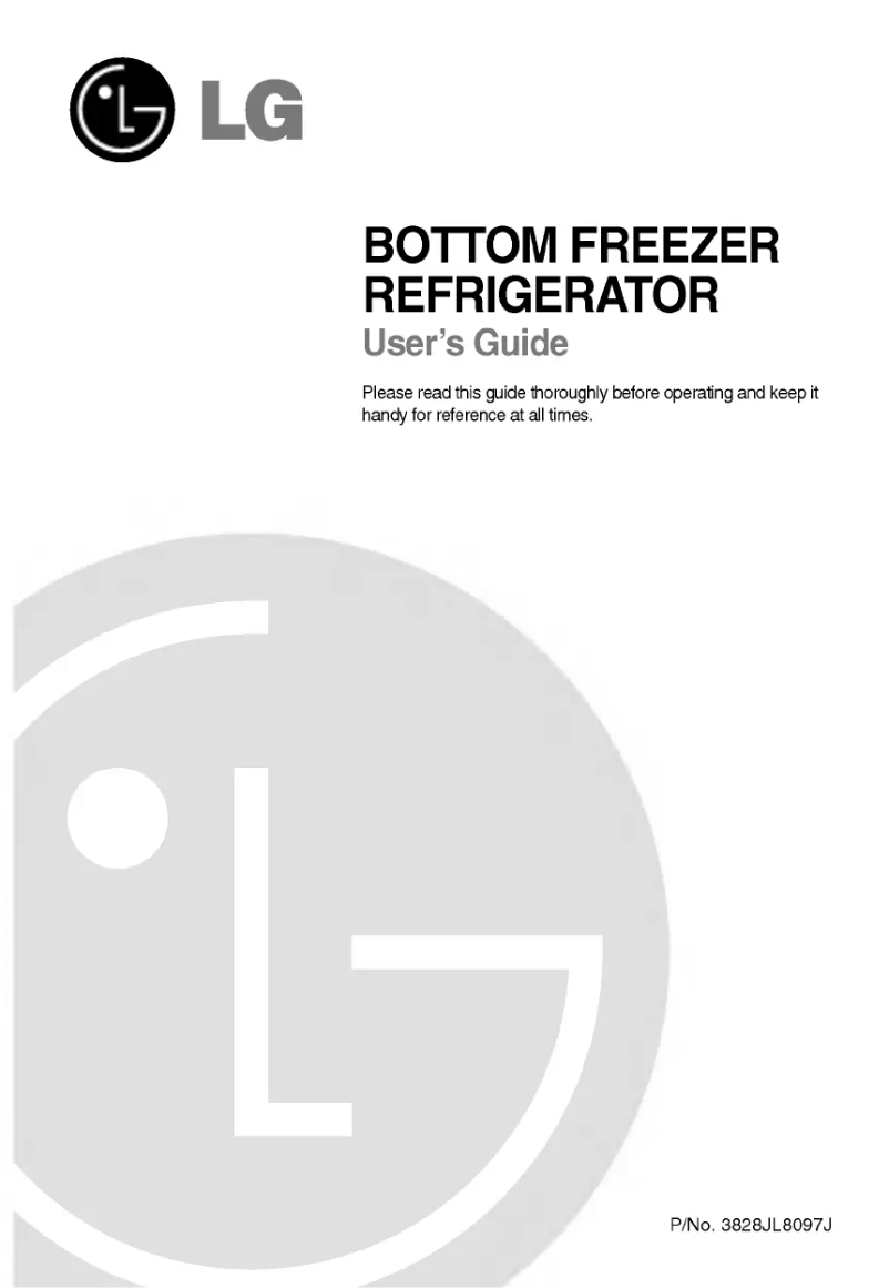Página 1 del manual Manual de usuario LG GR-L218STLA