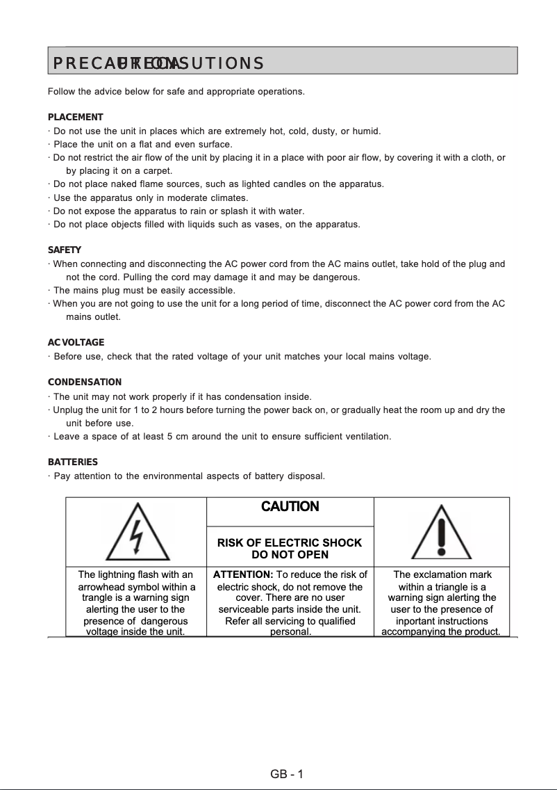 Page 1 de la notice Manuel utilisateur Scott DXI 80 WL