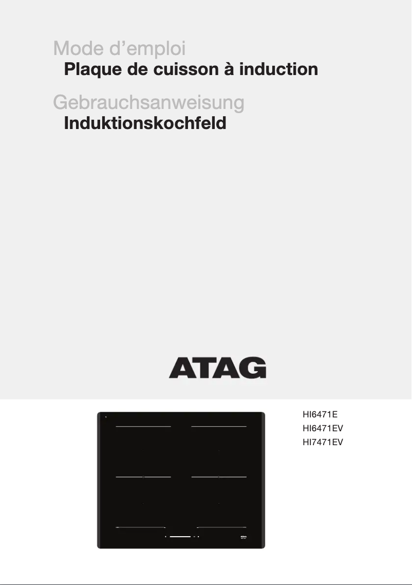 Image de la première page du manuel de l'appareil HI6471EV