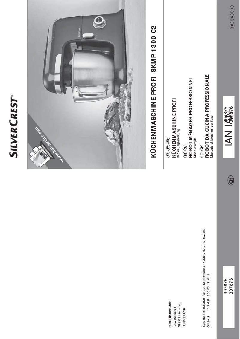 Image de la première page du manuel de l'appareil SKMP 1300 C2