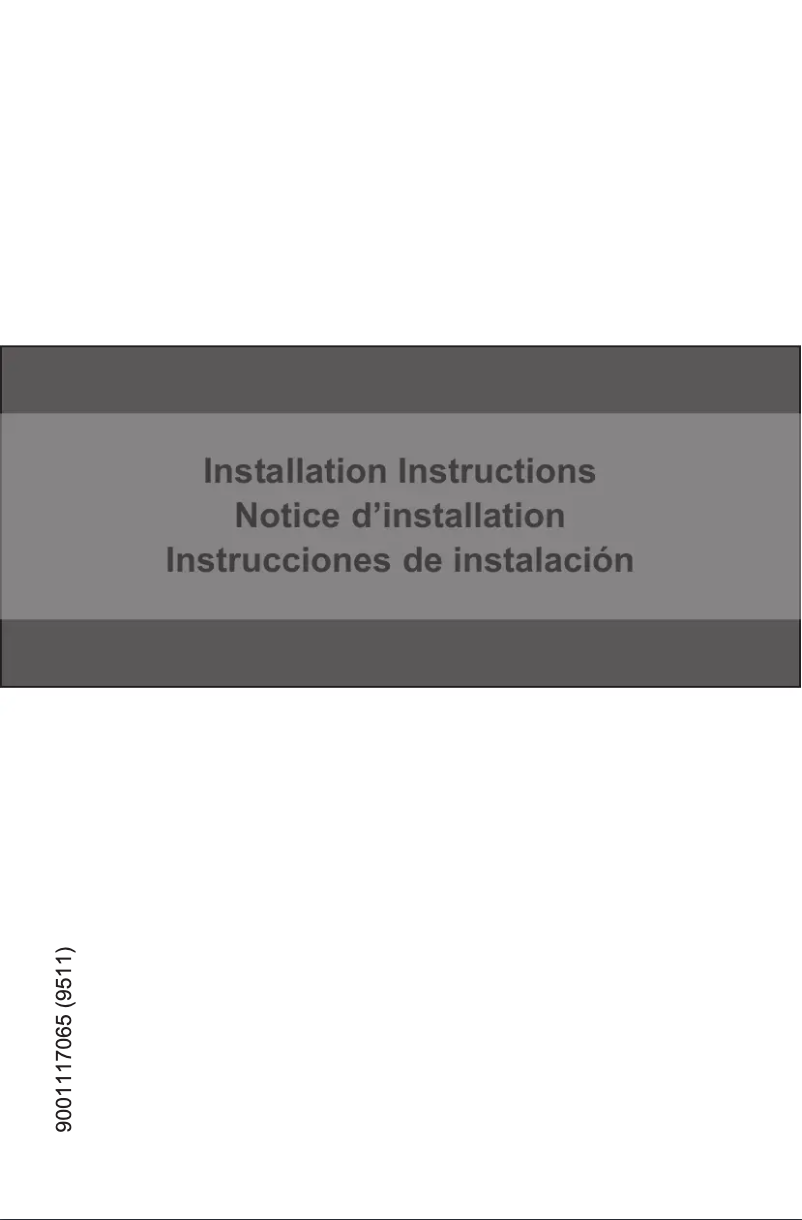 Page 1 de la notice Guide d'installation Bosch SHX5AV56UC