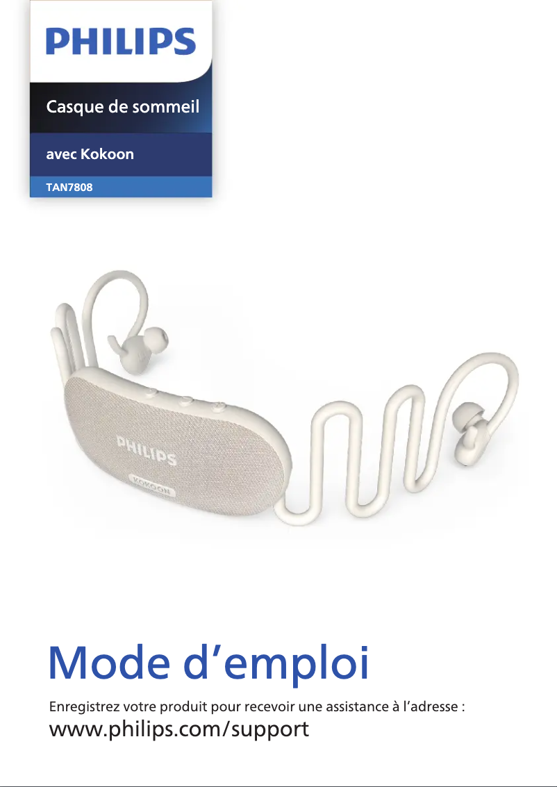 Page n°1 - Manuel utilisateur Philips TAN7808