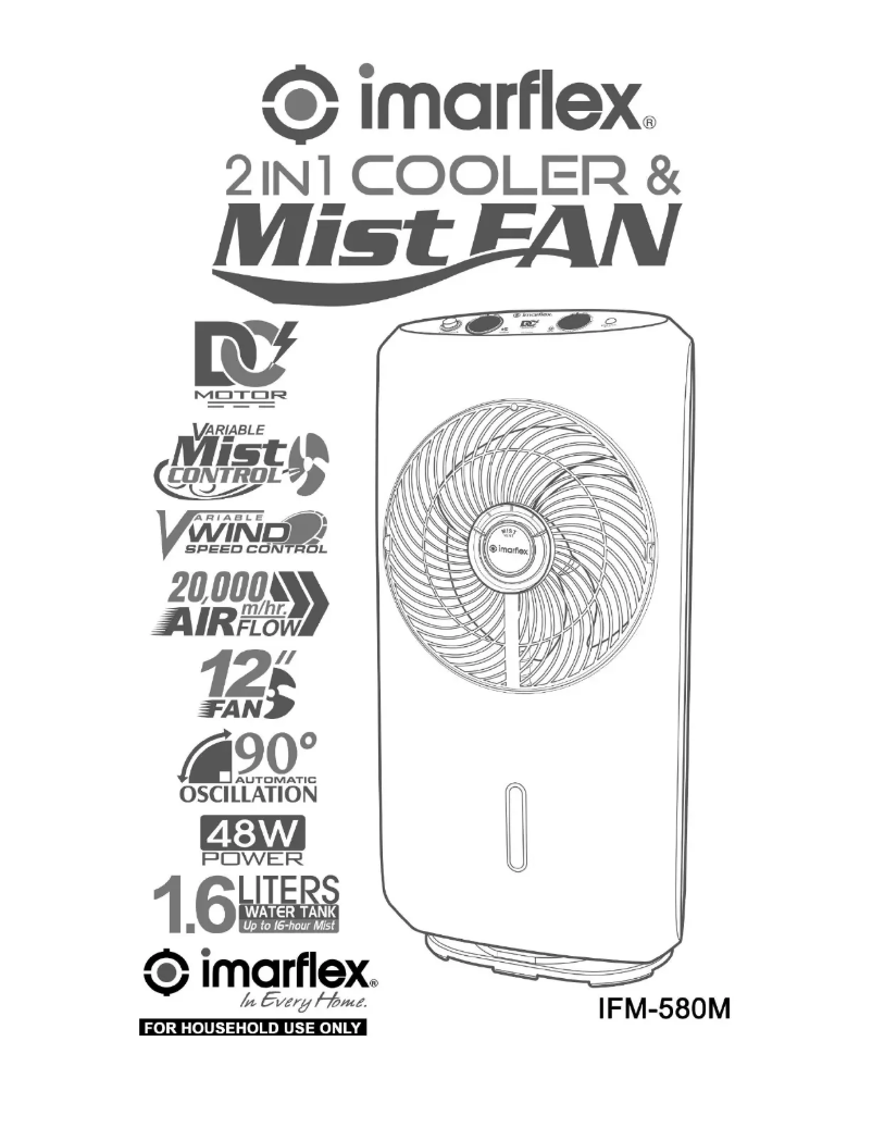 Image de la première page du manuel de l'appareil IFM-580M