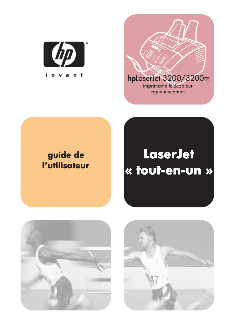 Page 1 de la notice Manuel utilisateur HP LaserJet 3200