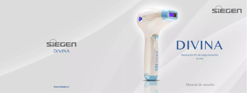 Page 1 de la notice Manuel utilisateur Siegen SG-9400