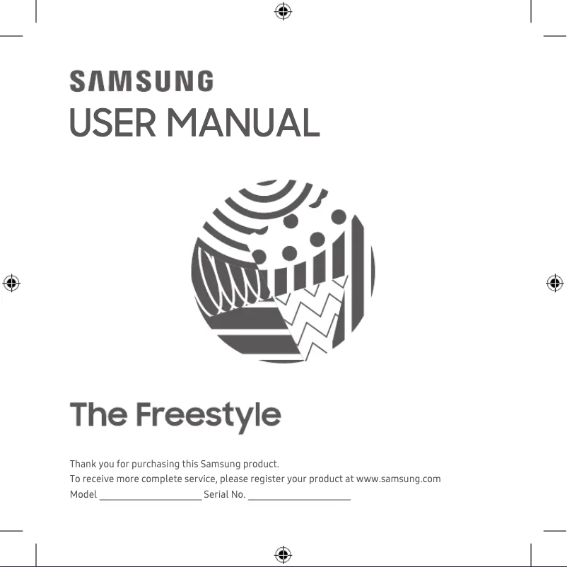 Page n°1 - Manuel utilisateur Samsung The Freestyle