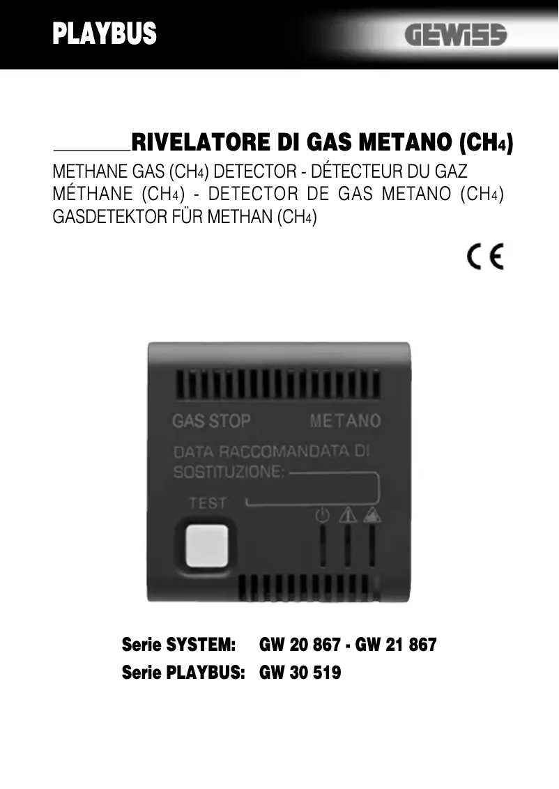 Image de la première page du manuel de l'appareil GW21867