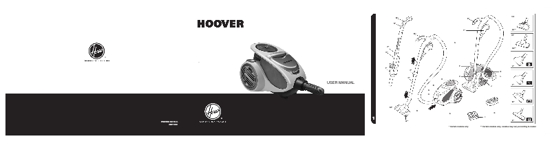 Page n°1 - Manuel utilisateur Hoover XP71