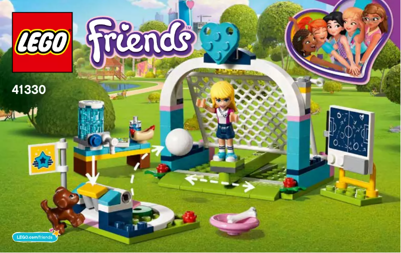 Página 1 del manual Manual de usuario Lego Friends 41330