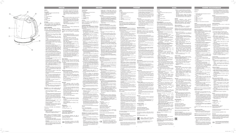 Image de la première page du manuel de l'appareil VT-1165 VT