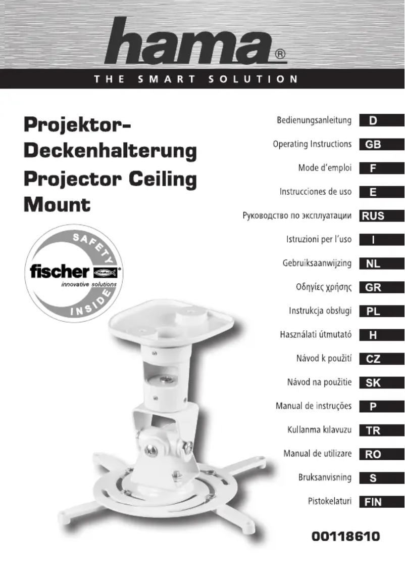 Image de la première page du manuel de l'appareil 118610