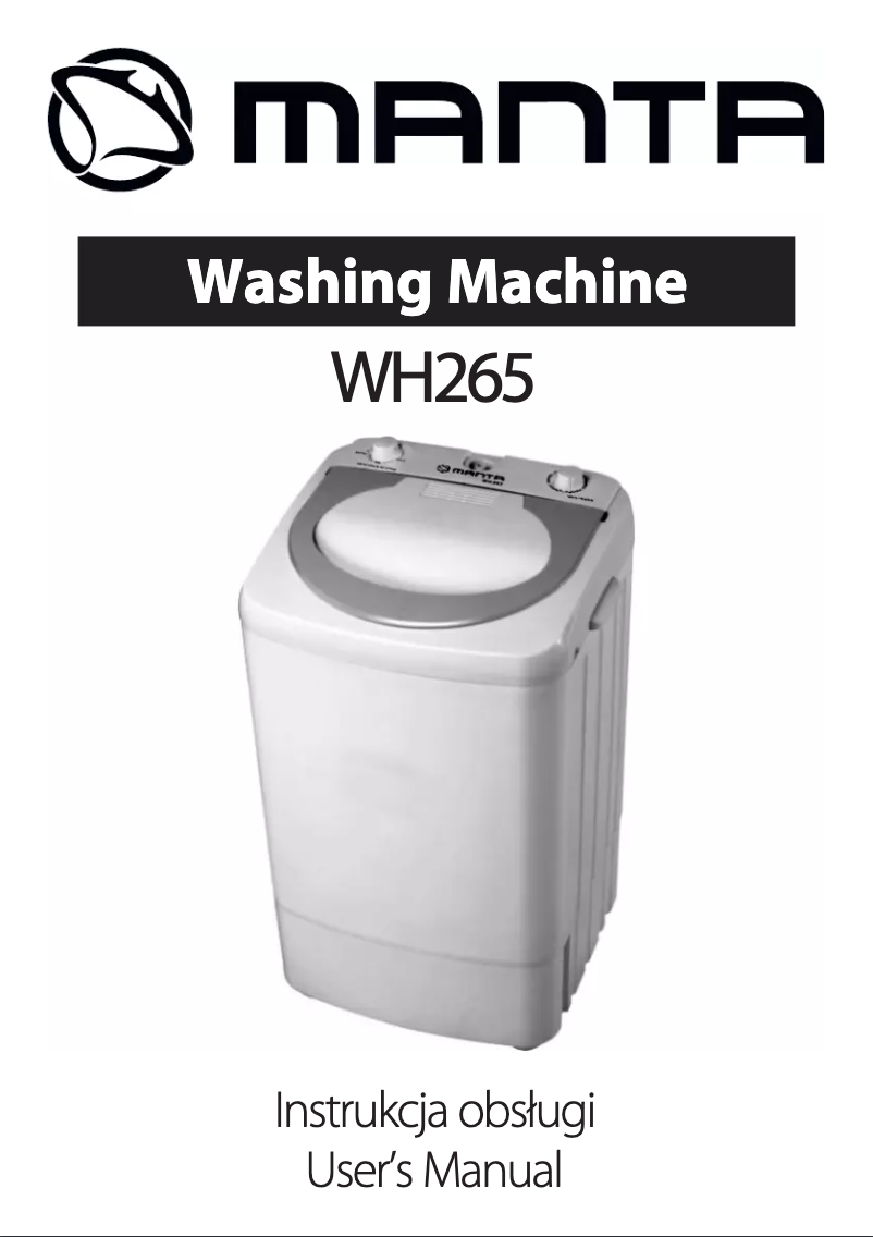 Page n°1 - Manuel utilisateur Manta WH265
