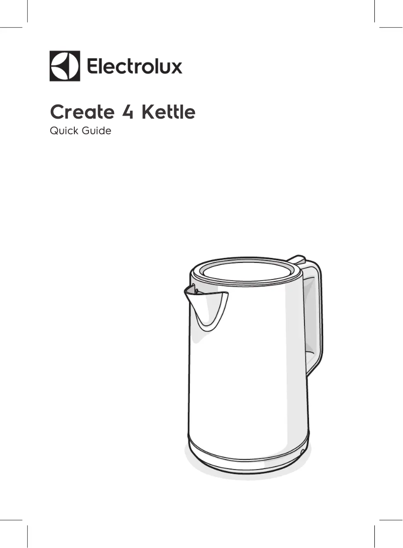 Image de la première page du manuel de l'appareil E4K1-4ST