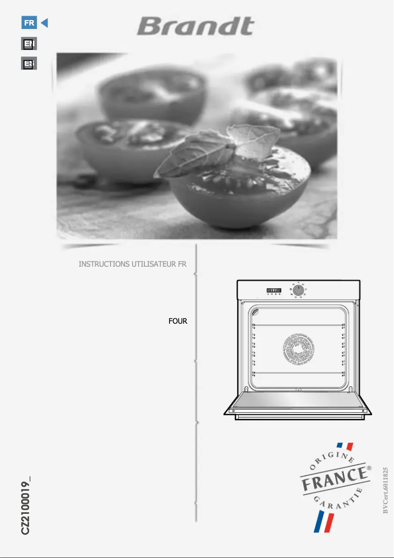 Image de la première page du manuel de l'appareil BOC7532LX