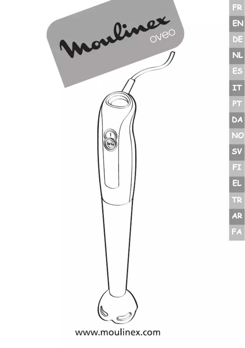 Image de la première page du manuel de l'appareil Oveo DD300147