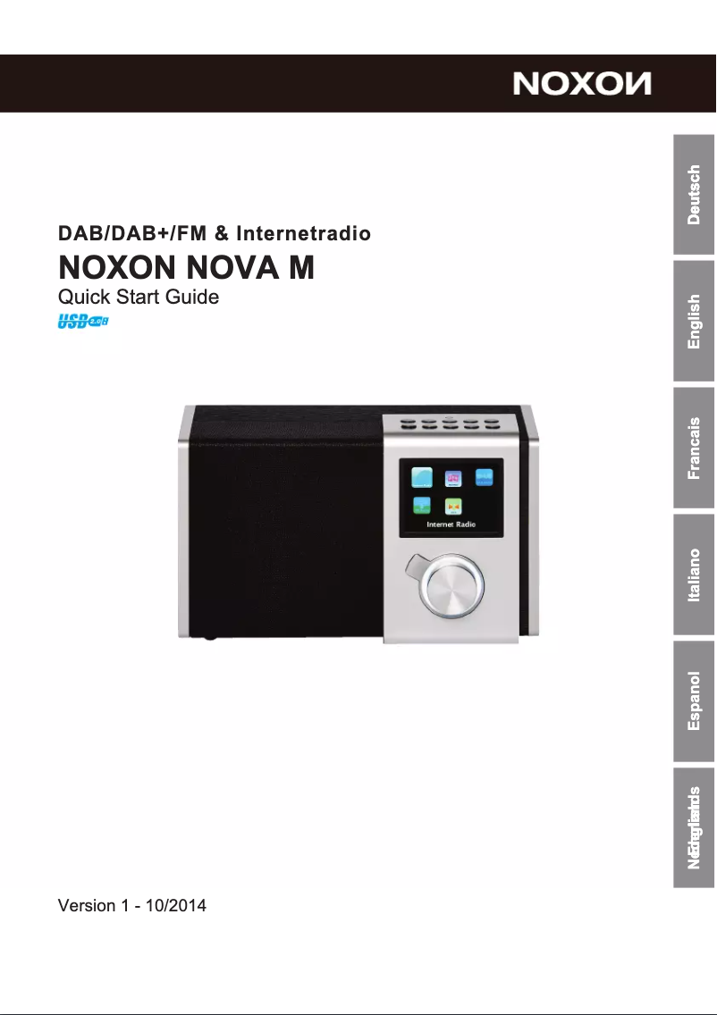 Página 1 del manual Manual de usuario Noxon Nova M