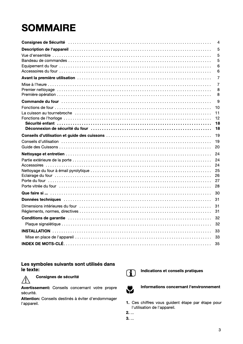 Page 1 de la notice Manuel utilisateur Faure FM606X1