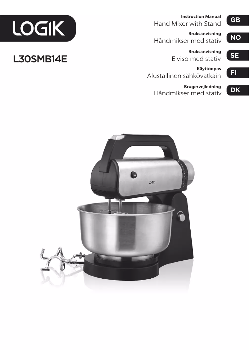 Page 1 de la notice Manuel utilisateur Logik L30SMB14E