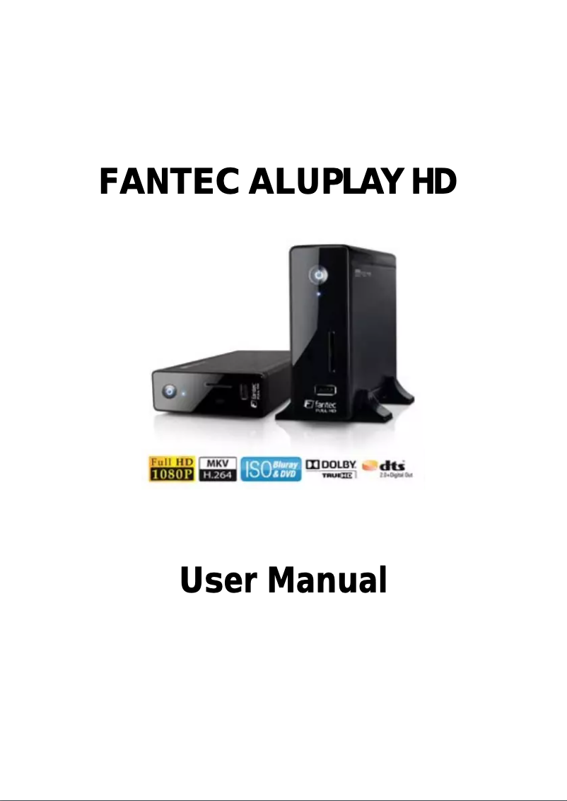 Page 1 of the manual User Manual Fantec 14433