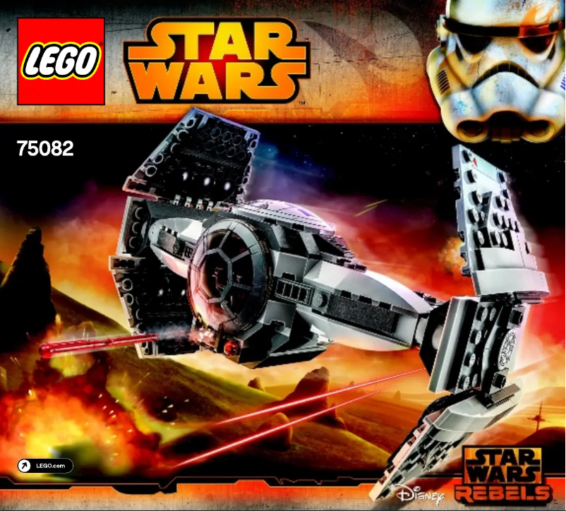 Page 1 de la notice Manuel utilisateur Lego Star Wars 75082
