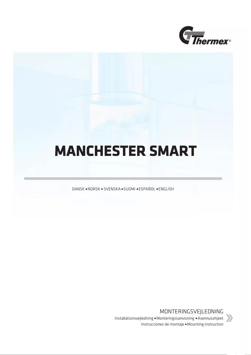 Page n°1 - Manuel utilisateur Thermex MANCHESTER SMART