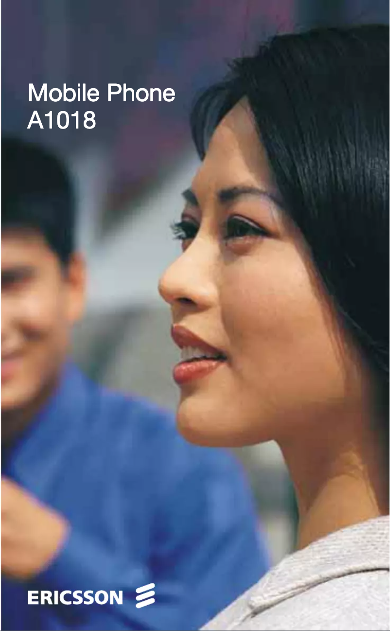 Page 1 de la notice Manuel utilisateur Ericsson A1018