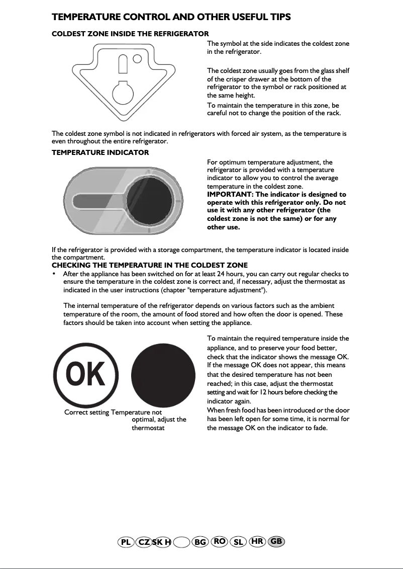 Image de la première page du manuel de l'appareil ARG735/A