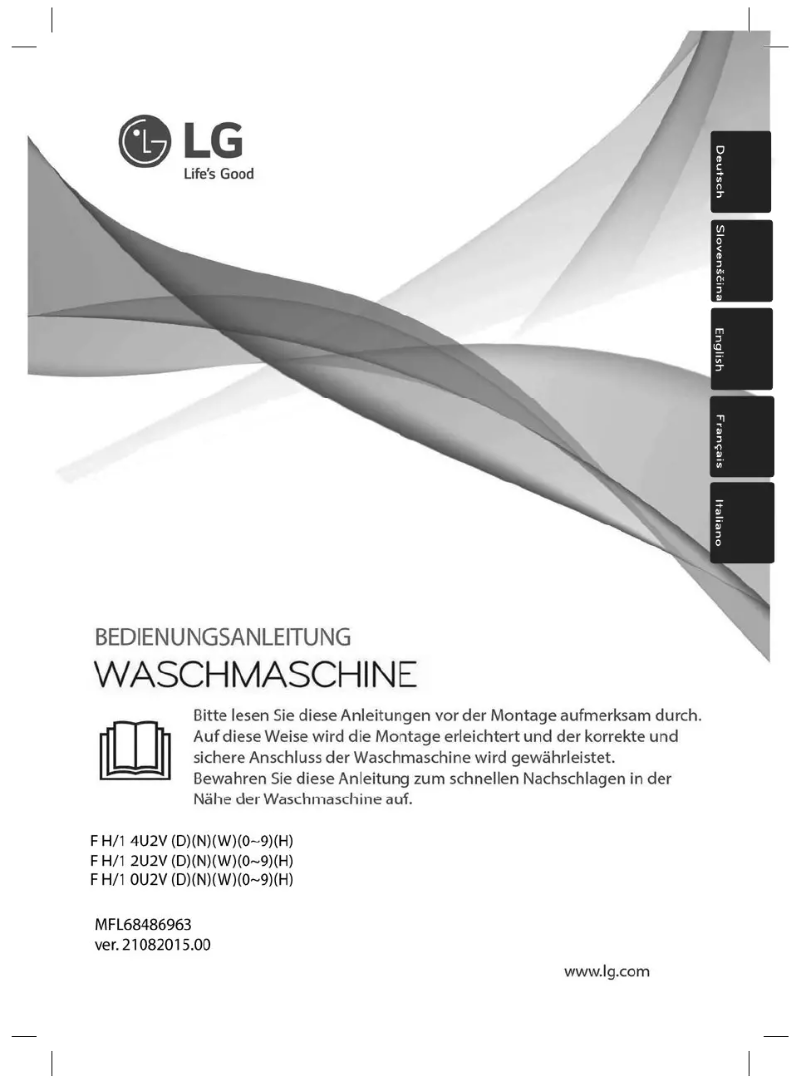 Page n°1 - Manuel utilisateur LG F14U2VDN1H