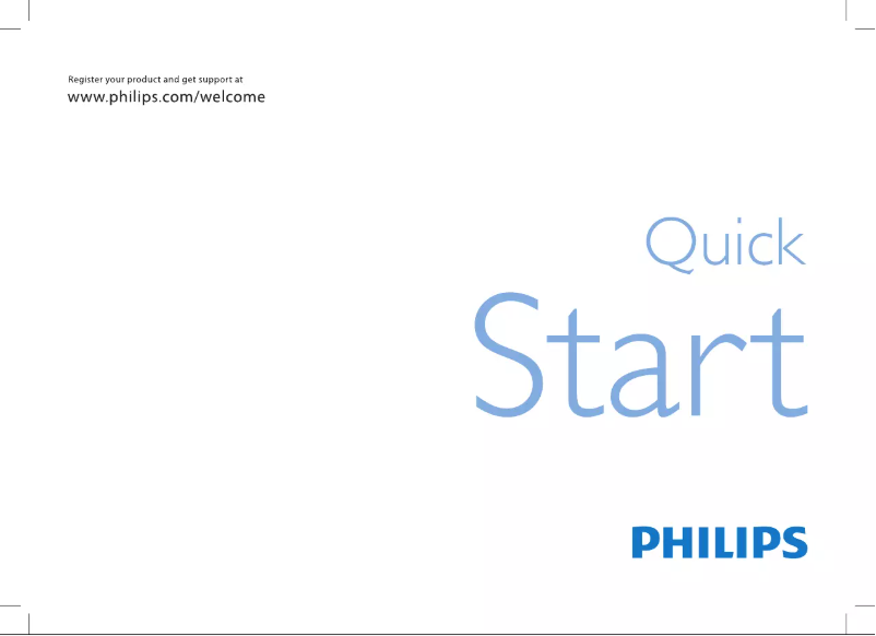 Image de la première page du manuel de l'appareil 22PFL3805H